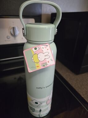 Starbucks Mint Green Miffy Stainless Bottle with Handle